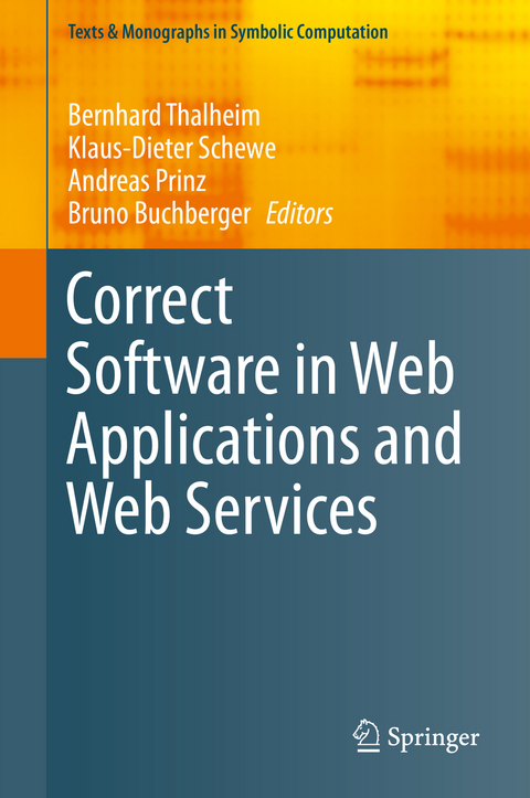 Correct Software in Web Applications and Web Services - 