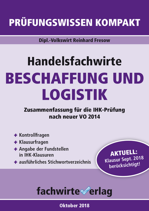 Handelsfachwirte: Beschaffung und Logistik - Reinhard Fresow