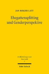 Ehegattensplitting und Genderperspektive - Jan Birger Latt