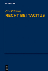 Recht bei Tacitus - Jens Petersen