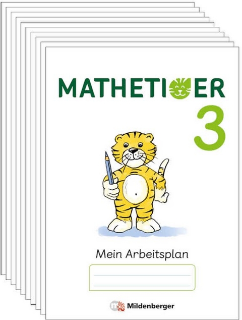 Mathetiger 3 – Arbeitsplan zur Heftausgabe (VPE 10) - Thomas Laubis, Eva Schnitzer