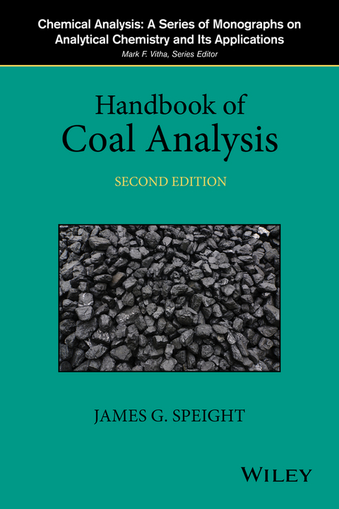 Handbook of Coal Analysis - James G. Speight