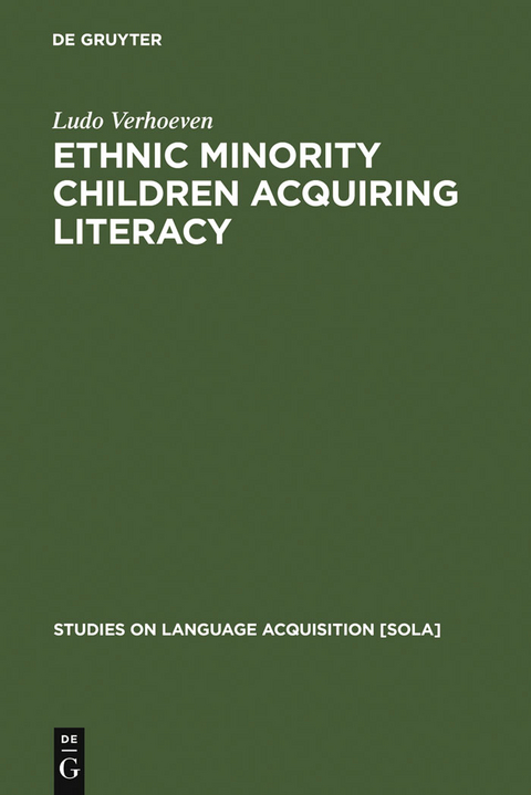 Ethnic Minority Children Acquiring Literacy - Ludo Verhoeven