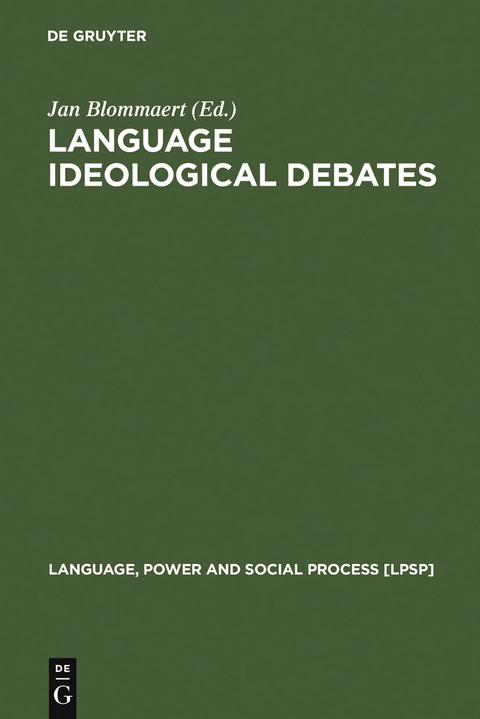 Language Ideological Debates - 