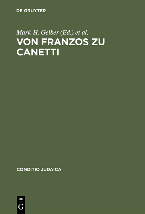 Von Franzos zu Canetti - 