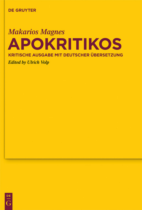 Apokritikos -  Makarios Magnes