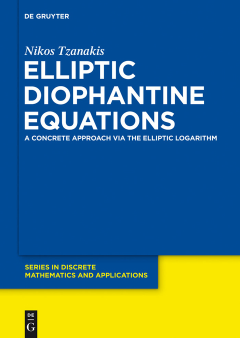 Elliptic Diophantine Equations - Nikos Tzanakis