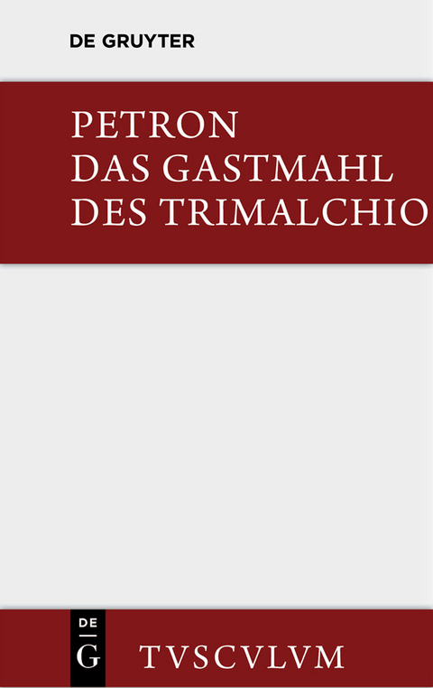 Das Gastmahl des Trimalchio -  Petronius