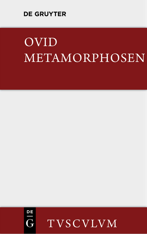 Metamorphosen - Publius Ovidius Naso