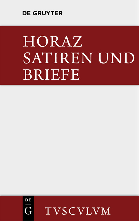 Satiren und Briefe - Quintus Horaz