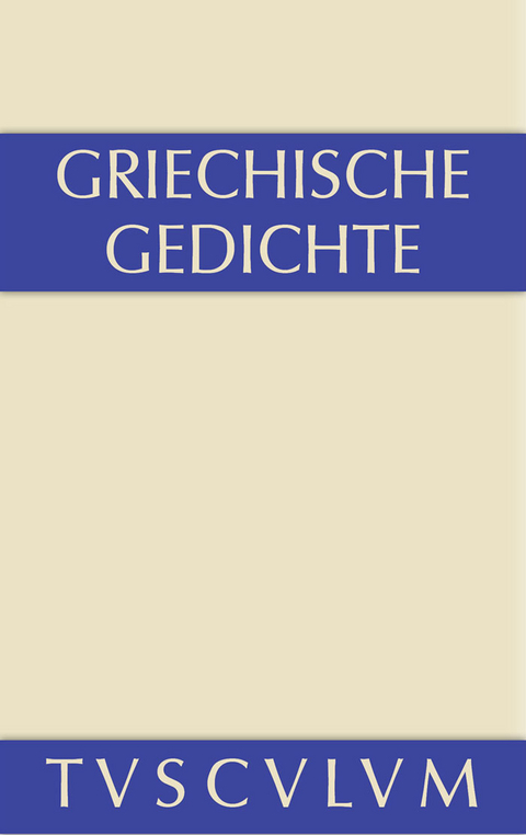 Griechische Gedichte - 