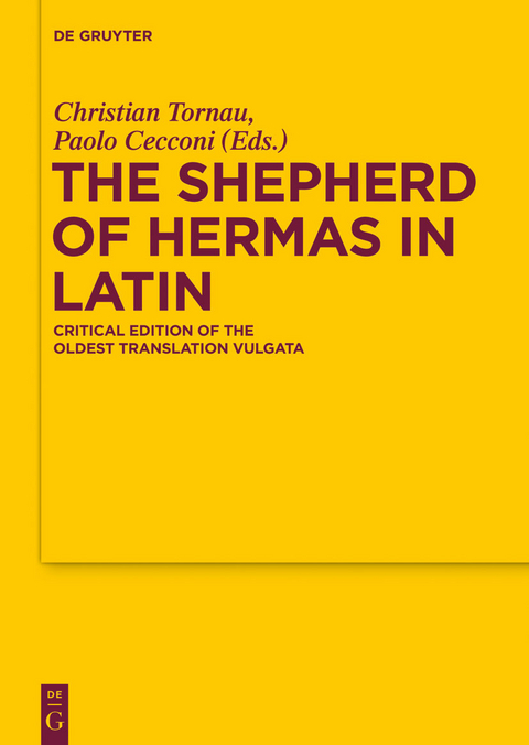 The Shepherd of Hermas in Latin - 