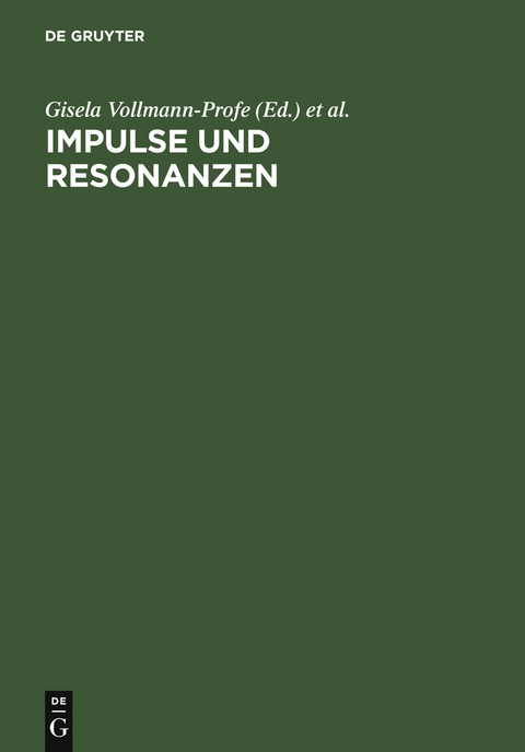 Impulse und Resonanzen - 