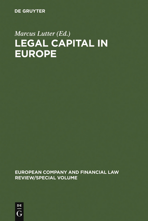 Legal Capital in Europe - 