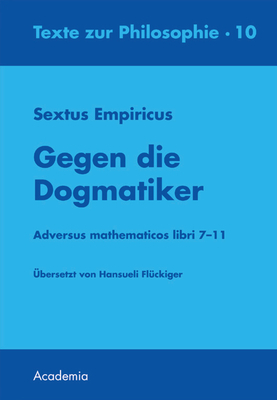 Sextus Empiricus - Hansueli Flückiger