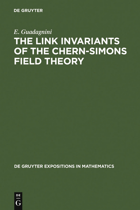 The Link Invariants of the Chern-Simons Field Theory - E. Guadagnini