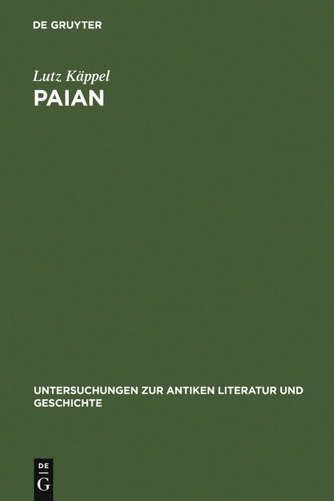 Paian - Lutz Käppel