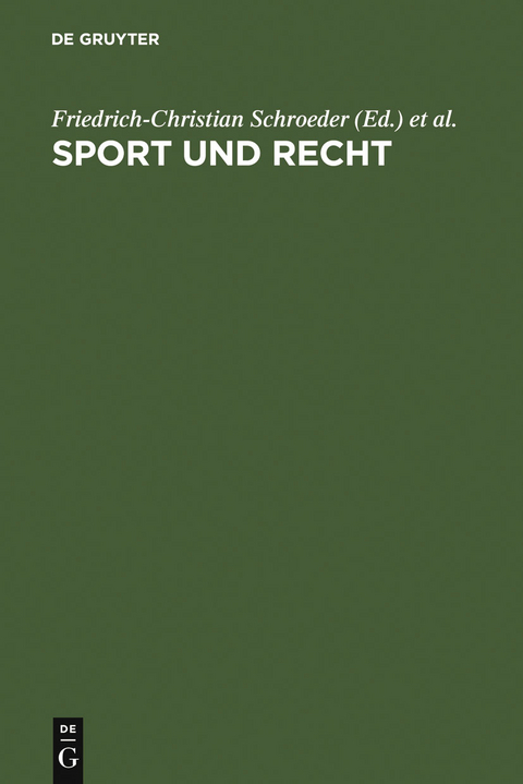 Sport und Recht - 