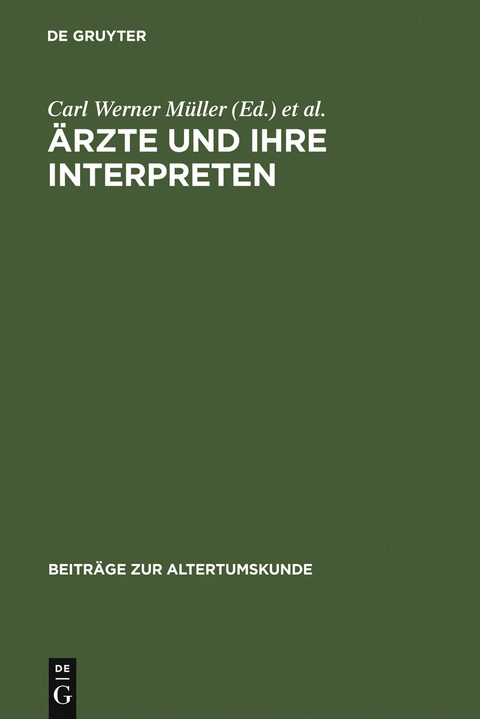 Ärzte und ihre Interpreten - 