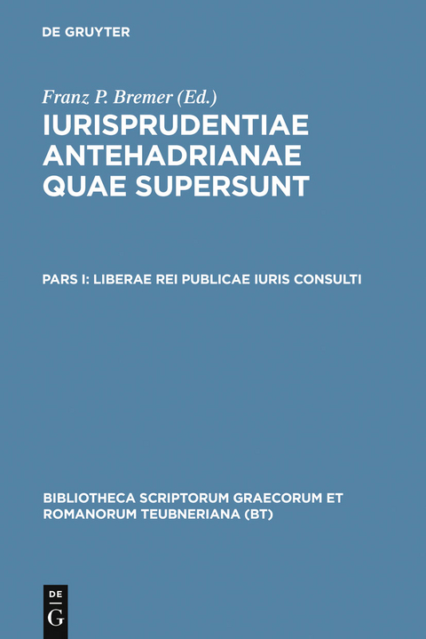 Liberae rei publicae iuris consulti - 