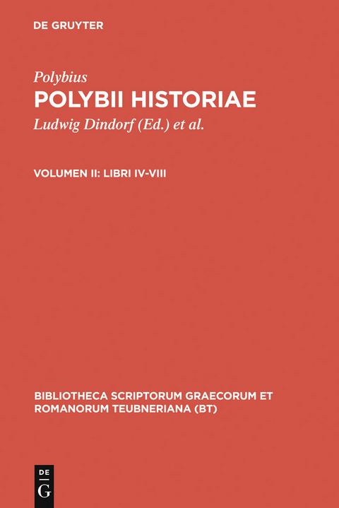 Libri IV-VIII -  Polybius