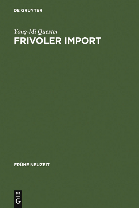 Frivoler Import - Yong-Mi Quester