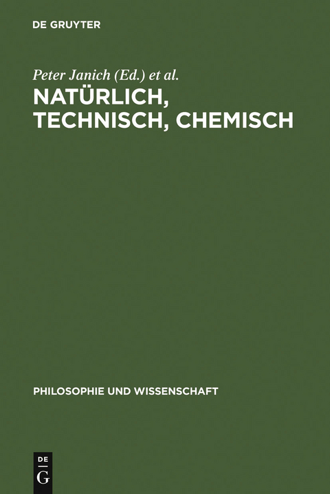 Natürlich, technisch, chemisch - 