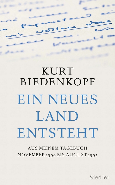 Ein neues Land entsteht - Kurt H. Biedenkopf