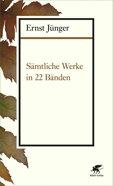 Sämtliche Werke in 22 Bänden -  Ernst Jünger