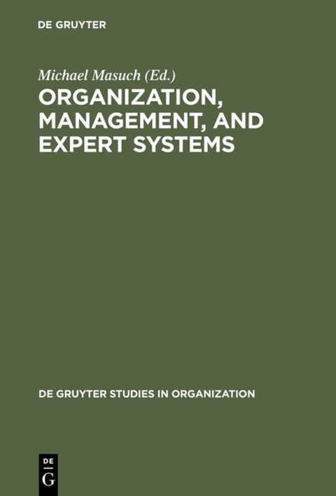 Organization, Management, and Expert Systems - 