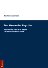 Das Wesen der Begriffe - Günter Alexander