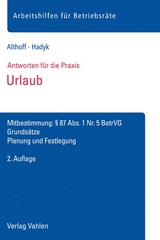 Urlaub - Lars Althoff, Marc Hadyk