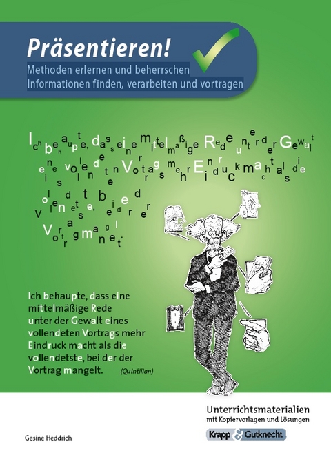 Präsentieren – Lehrerheft & DVD - Dr. Gesine Heddrich