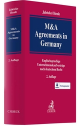 M&A Agreements in Germany - Jaletzke, Matthias; Henle, Walter R.