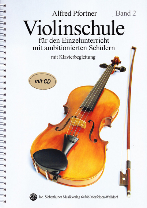 Violinschule Band 2 mit CD - Alfred Pfortner