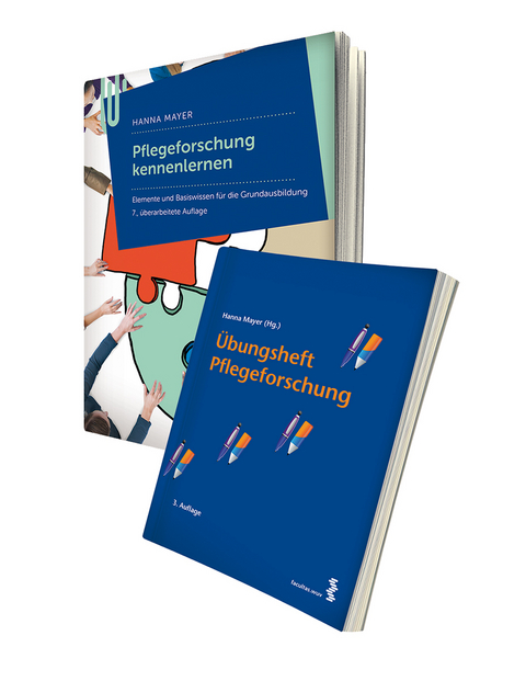 Lernpaket Lehrbuch Pflegeforschung kennenlernen + Übungsheft Pflegeforschung - Hanna Mayer