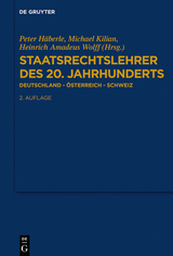 Staatsrechtslehrer des 20. Jahrhunderts - 