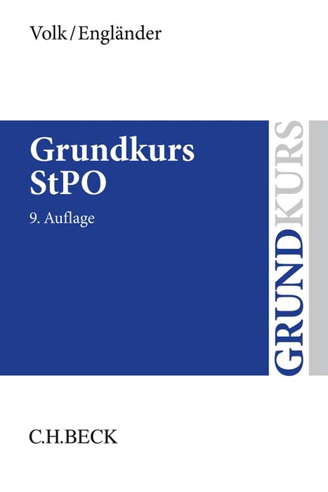 Grundkurs StPO - Klaus Volk, Armin Engländer