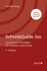 SchreibGuide Jus - Konrath, Christoph