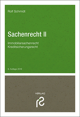 Sachenrecht II - Schmidt, Rolf