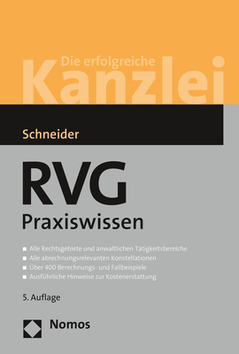 RVG Praxiswissen - Norbert Schneider