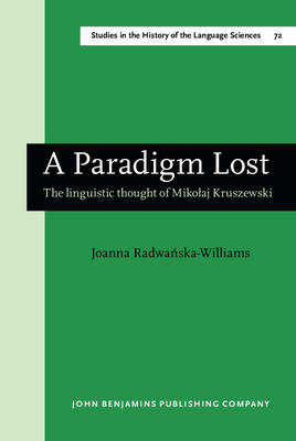 Paradigm Lost -  Radwanska-Williams Joanna Radwanska-Williams