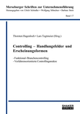 Controlling – Handlungsfelder und Erscheinungsformen - 