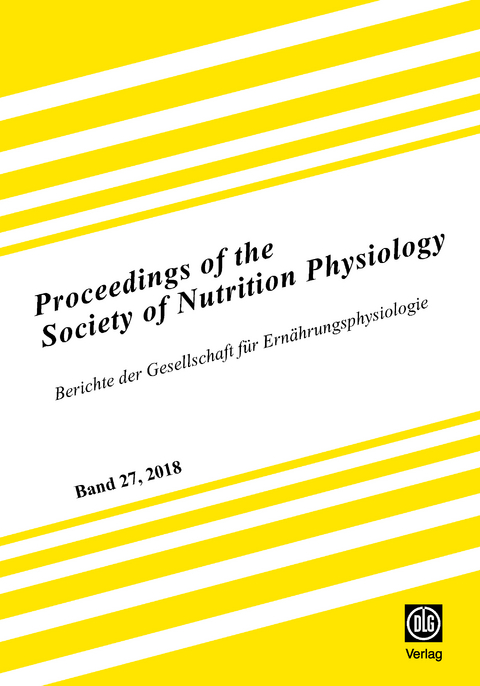 Proceedings of the Society of Nutrition Physiology Band 27