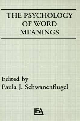 The Psychology of Word Meanings - 