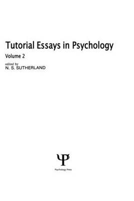 Tutorial Essays in Psychology - 