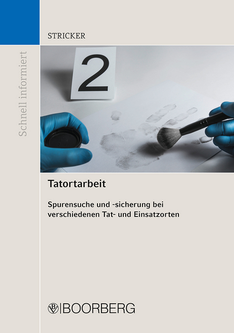 Tatortarbeit - Johannes Stricker