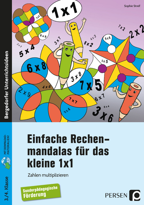 Einfache Rechenmandalas für das kleine 1x1 - Sophie Streif