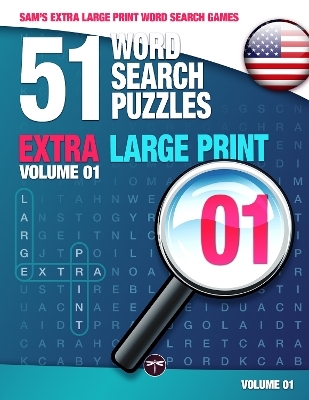 Sam's Extra Large Print Word Search Games, 51 Word Search Puzzles, Volume 1 - Mark Sam