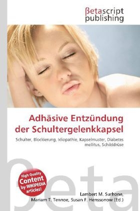 Adhasive Entzundung Der Schultergelenkkapsel - 